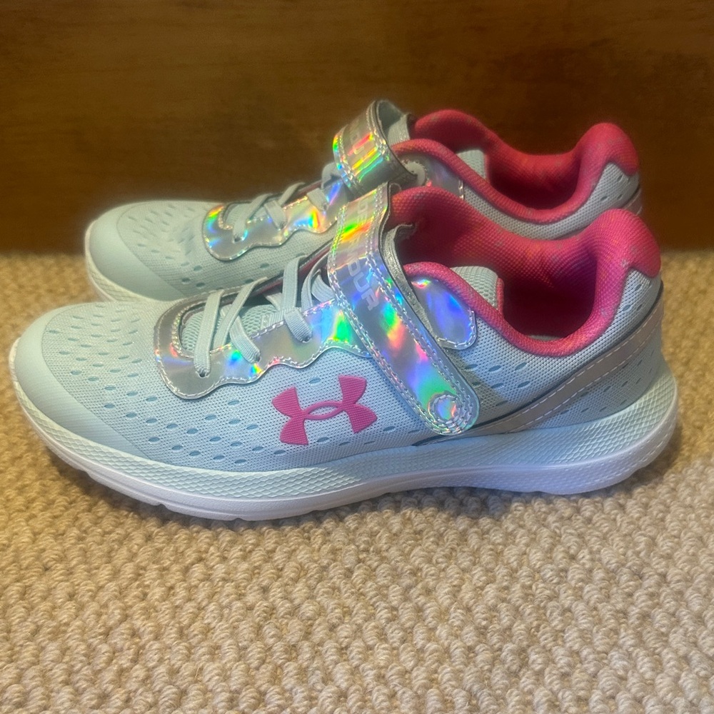 Under Armour Kids' Sneakers with Iridescent Strap
